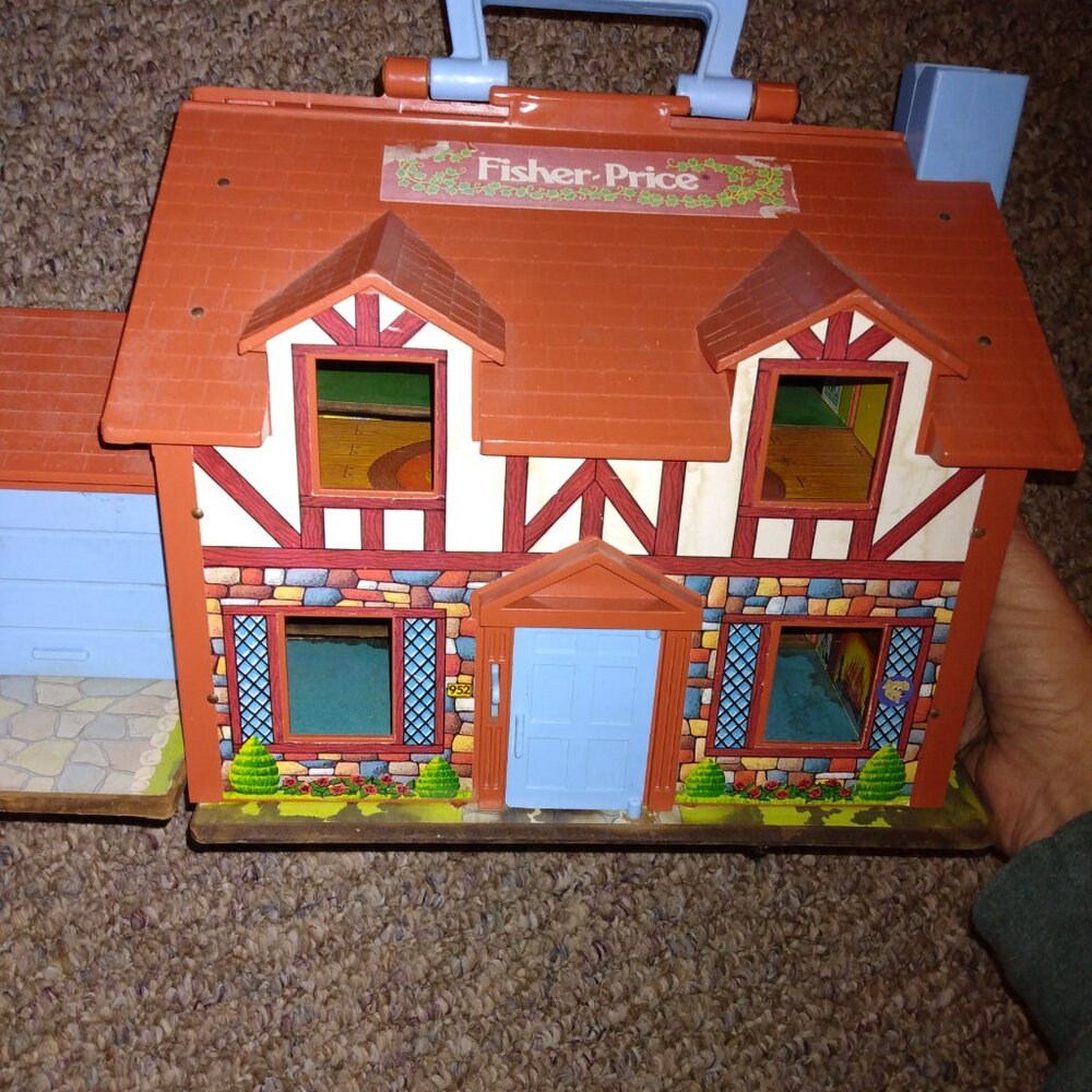 Vintage Fisher Price 1970's house.
